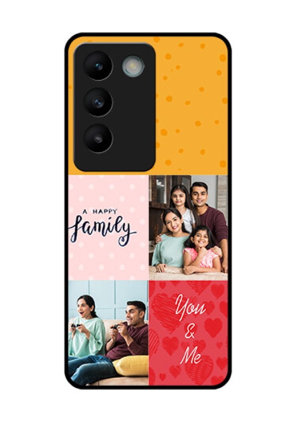 Vivo T3 5G Custom Glass Phone CaseImages With Quotes Design