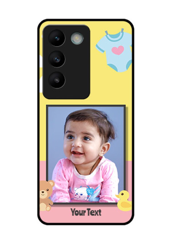 Vivo T3 5G Custom Glass Phone CaseKids 2 Color Design