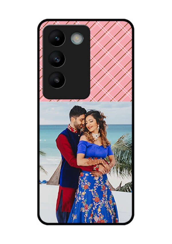 Vivo T3 5G Custom Glass Phone CaseTogether Forever Design