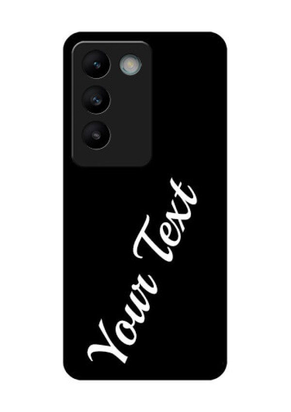 Vivo T3 5G Custom Glass Phone CaseWith Your Name Design