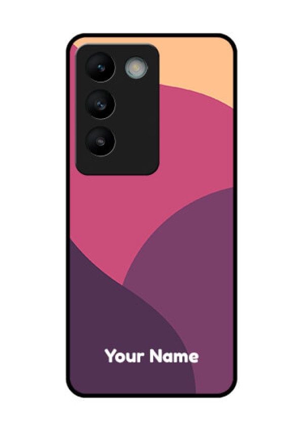 Vivo T3 5G Custom Glass Phone CaseMixed Multi - Colour Abstract Art Design