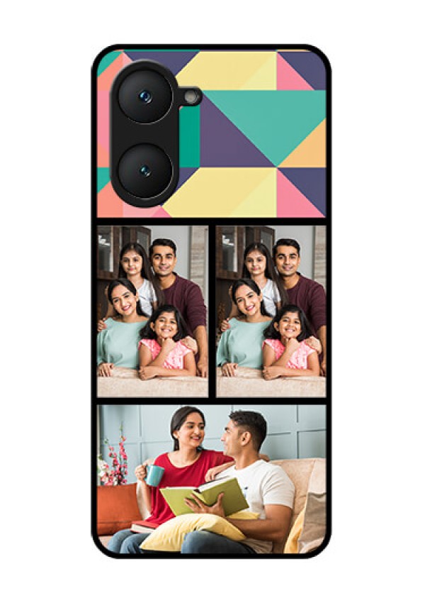 Vivo T3 Lite 5G Custom Glass Phone Case - Bulk Pic Upload Design