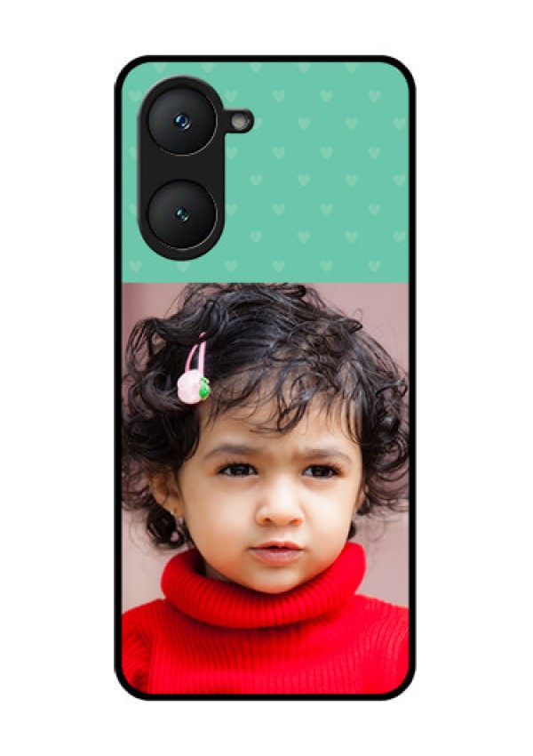 Vivo T3 Lite 5G Custom Glass Phone Case - Lovers Picture Design