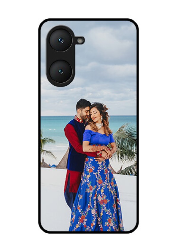 Vivo T3 Lite 5G Custom Glass Phone Case - Upload Full Picture Design