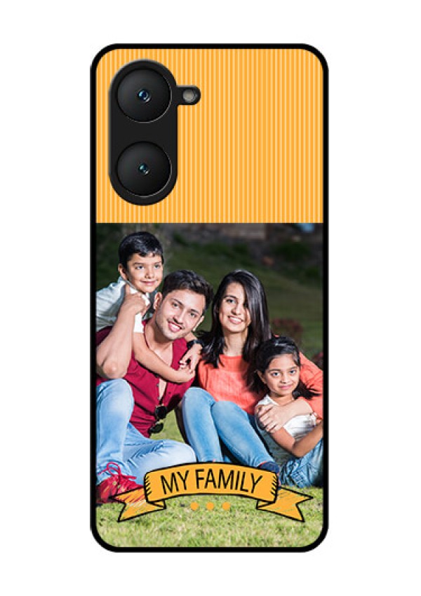 Vivo T3 Lite 5G Custom Glass Phone Case - My Family Design