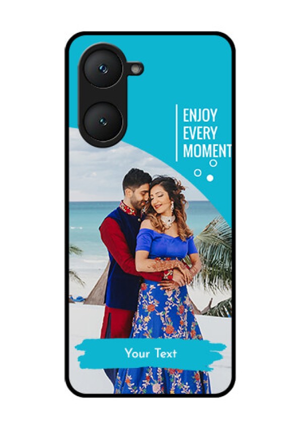Vivo T3 Lite 5G Custom Glass Phone Case - Happy Moment Design