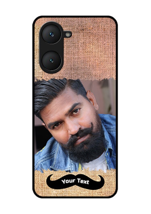 Vivo T3 Lite 5G Custom Glass Phone Case - With Texture Design