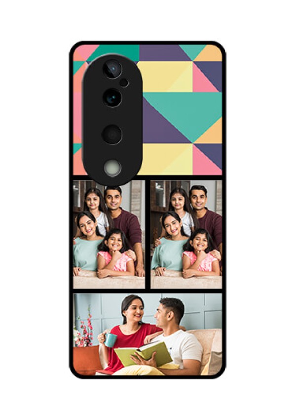 Vivo T3 Ultra Custom Glass Phone CaseBulk Pic Upload Design