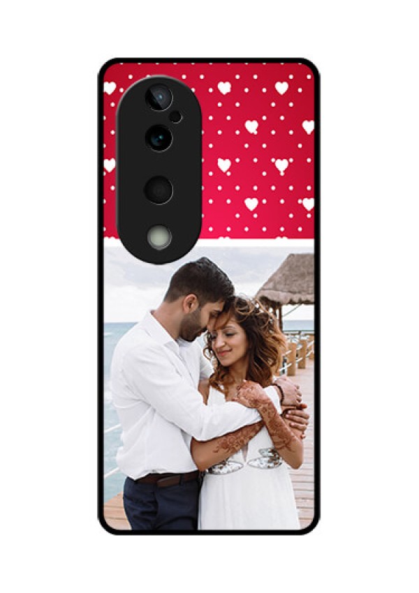 Vivo T3 Ultra Custom Glass Phone CaseHearts Mobile Case Design