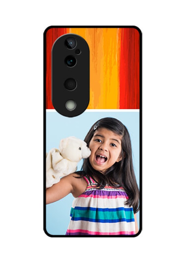 Vivo T3 Ultra Custom Glass Phone CaseMulti Color Design