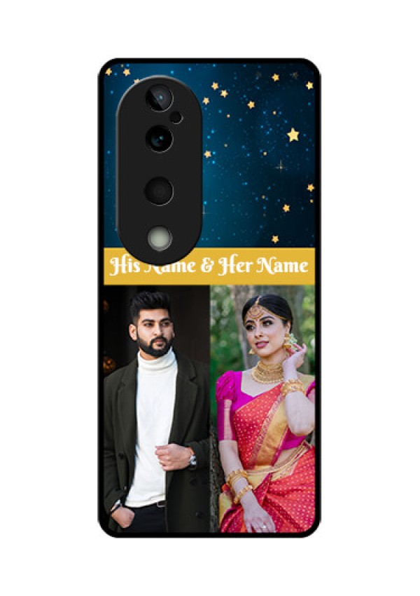 Vivo T3 Ultra Custom Glass Phone CaseGalaxy Stars Backdrop Design