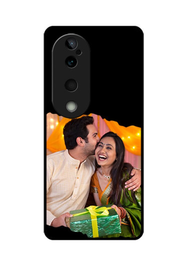 Vivo T3 Ultra Custom Glass Phone CaseTear - Off Design