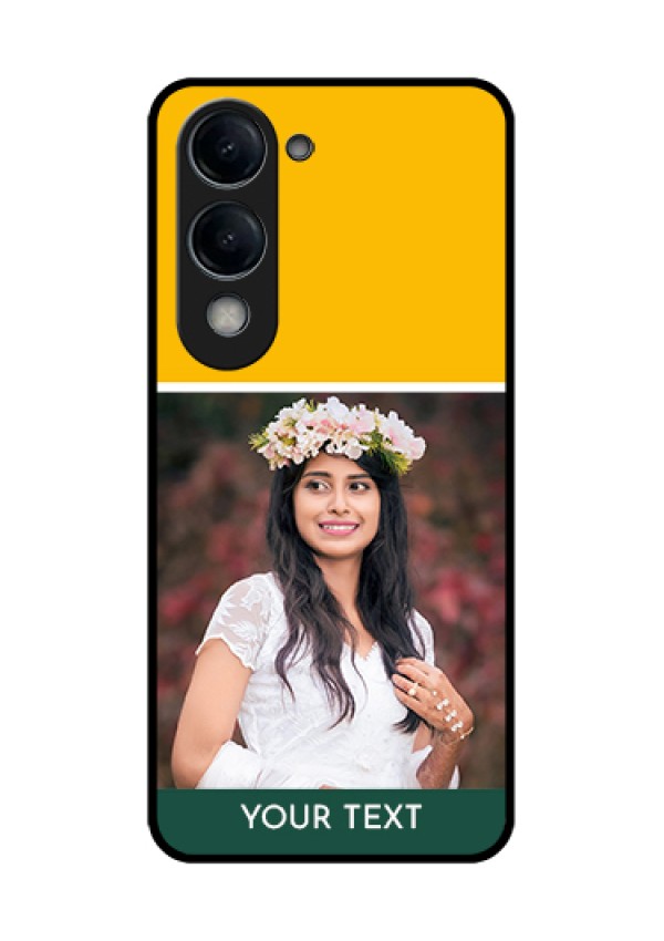 Vivo T4 Lite Custom Glass Phone Case - Love You Design