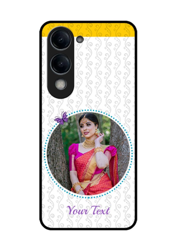 Vivo T4 Lite Custom Glass Phone Case - Girls Premium Case Design