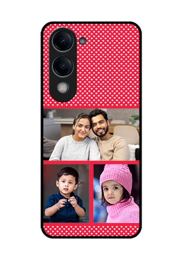 Vivo T4 Lite Custom Glass Phone Case - Bulk Photo Upload Design