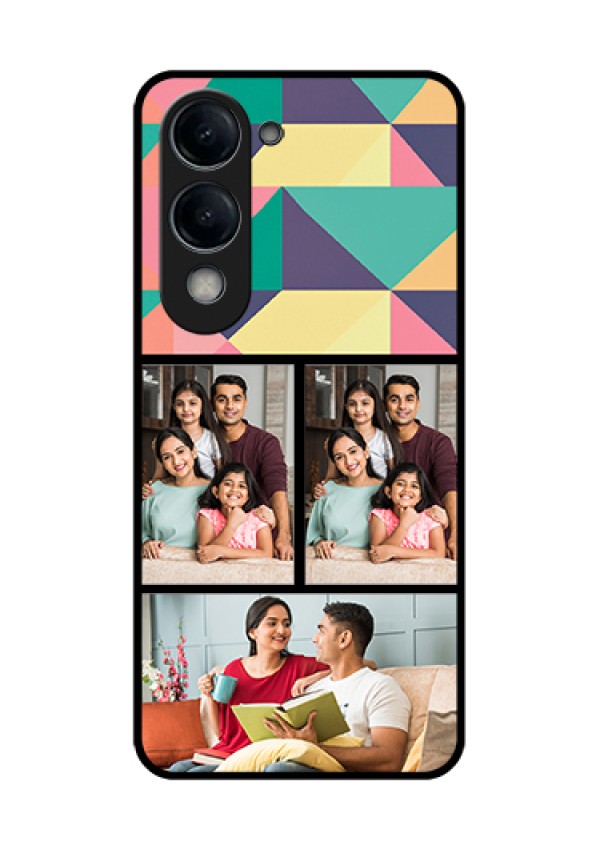 Vivo T4 Lite Custom Glass Phone Case - Bulk Pic Upload Design