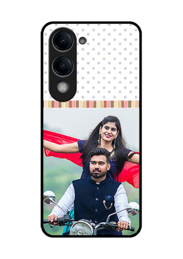 Vivo T4 Lite Custom Glass Phone Case - Cute Family Design