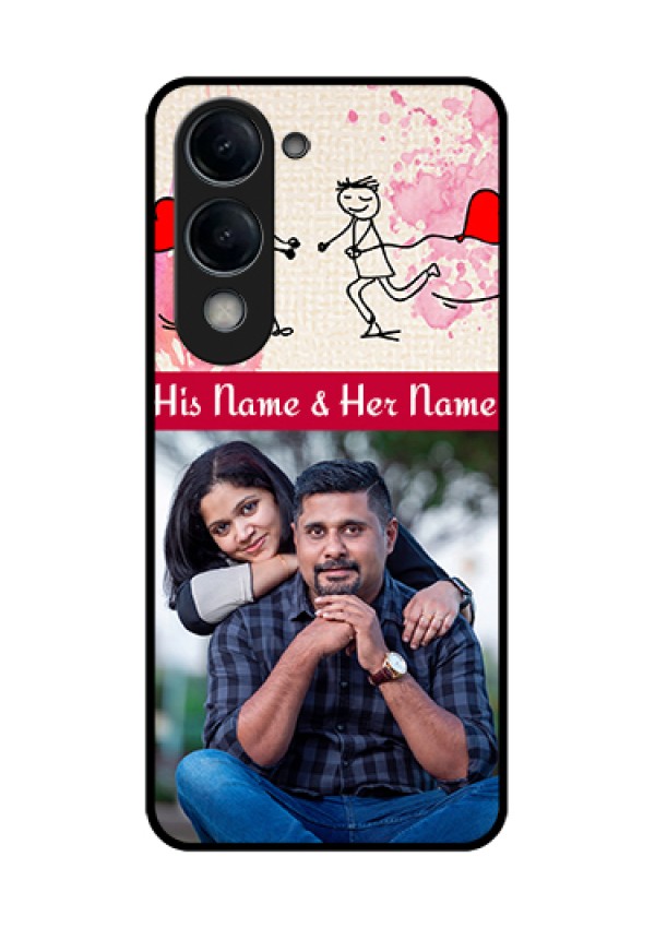 Vivo T4 Lite Custom Glass Phone Case - You And Me Case Design