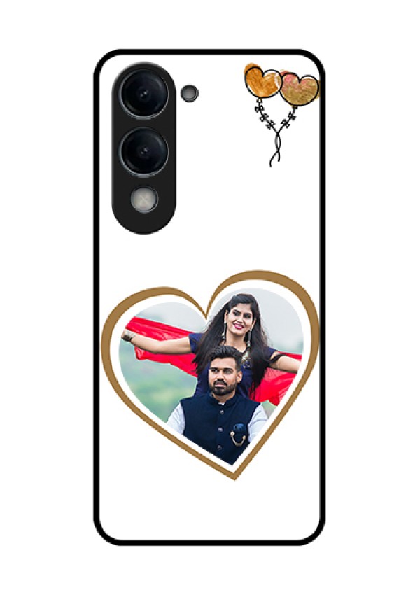 Vivo T4 Lite Custom Glass Phone Case - You & Me Design