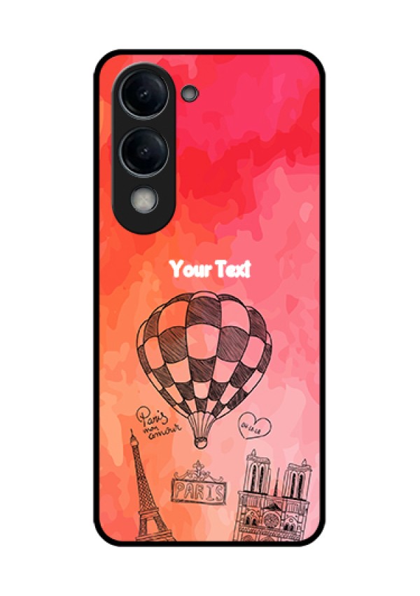 Vivo T4 Lite Custom Glass Phone Case - Paris Theme Design