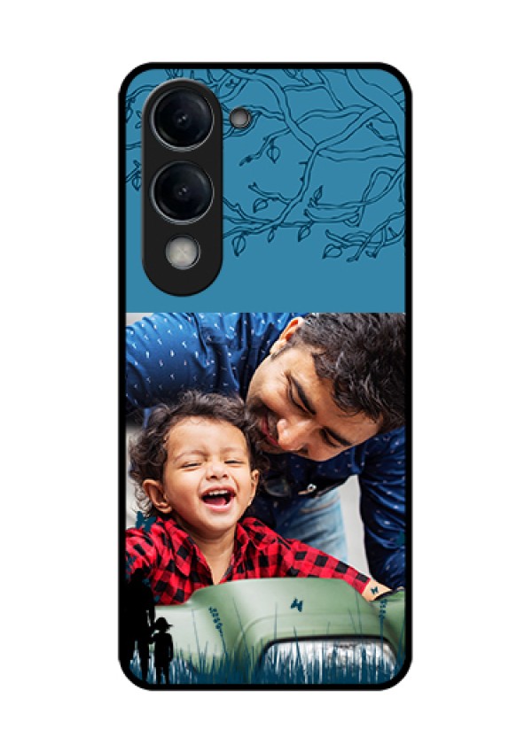 Vivo T4 Lite Custom Glass Phone Case - Best Dad Design