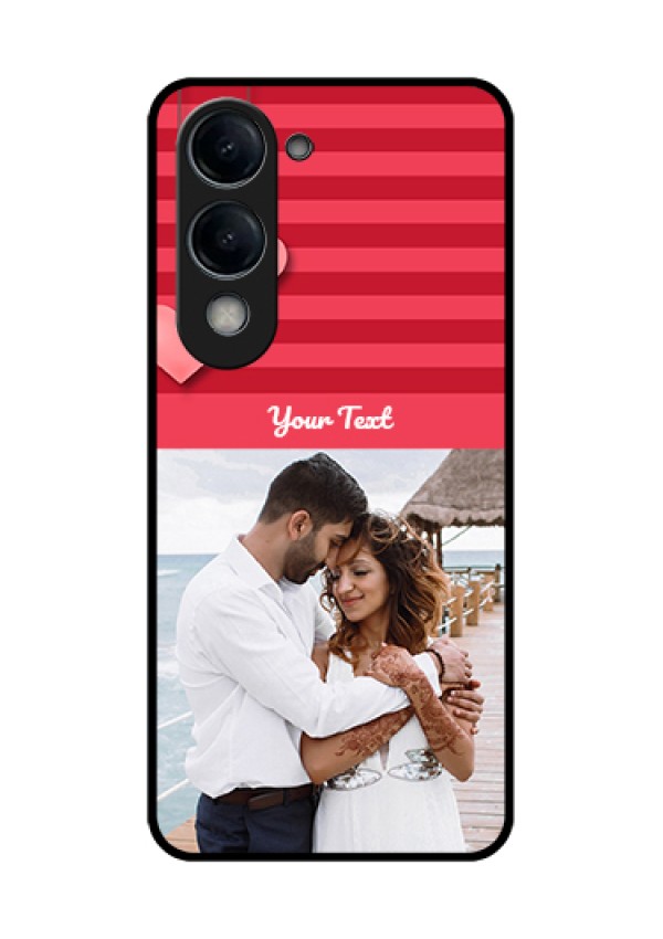 Vivo T4 Lite Custom Glass Phone Case - Valentines Day Design