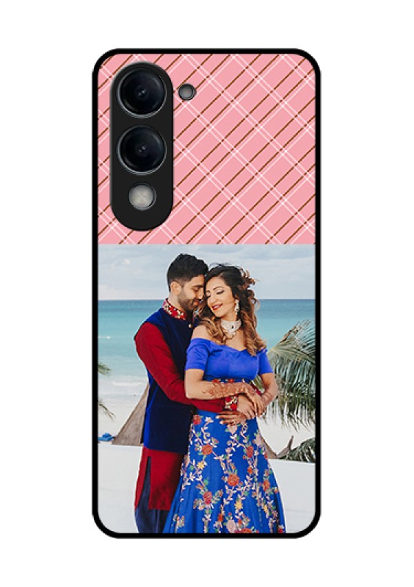 Vivo T4 Lite Custom Glass Phone Case - Together Forever Design
