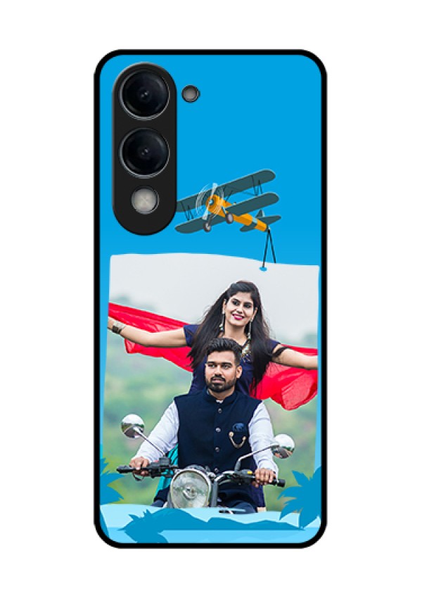Vivo T4 Lite Custom Glass Phone Case - Traveller Design