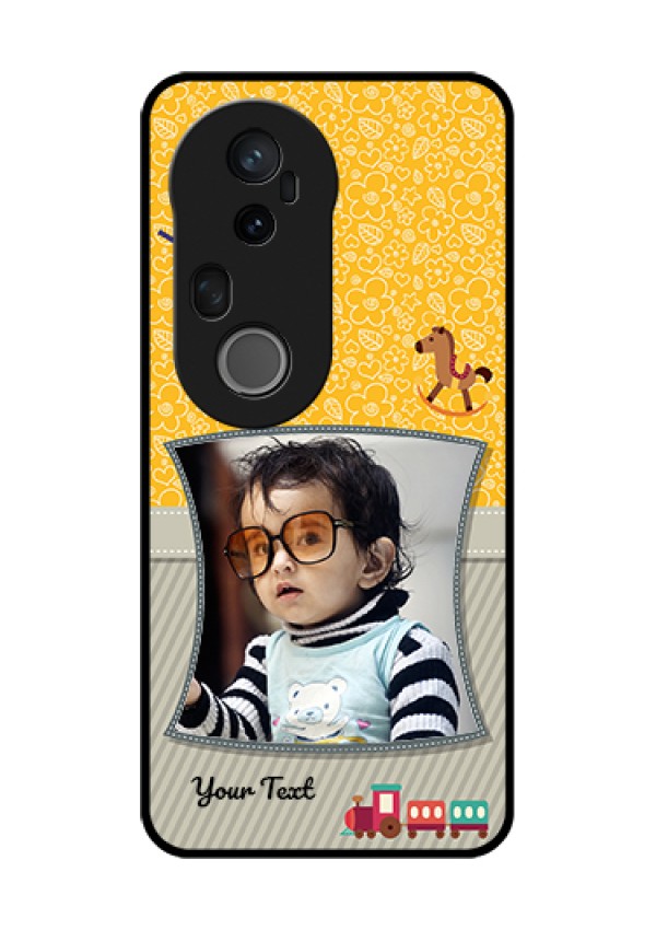 Vivo T4 Ultra 5G Custom Glass Phone Case - Baby Picture Upload Design