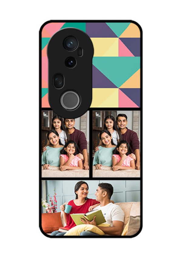 Vivo T4 Ultra 5G Custom Glass Phone Case - Bulk Pic Upload Design