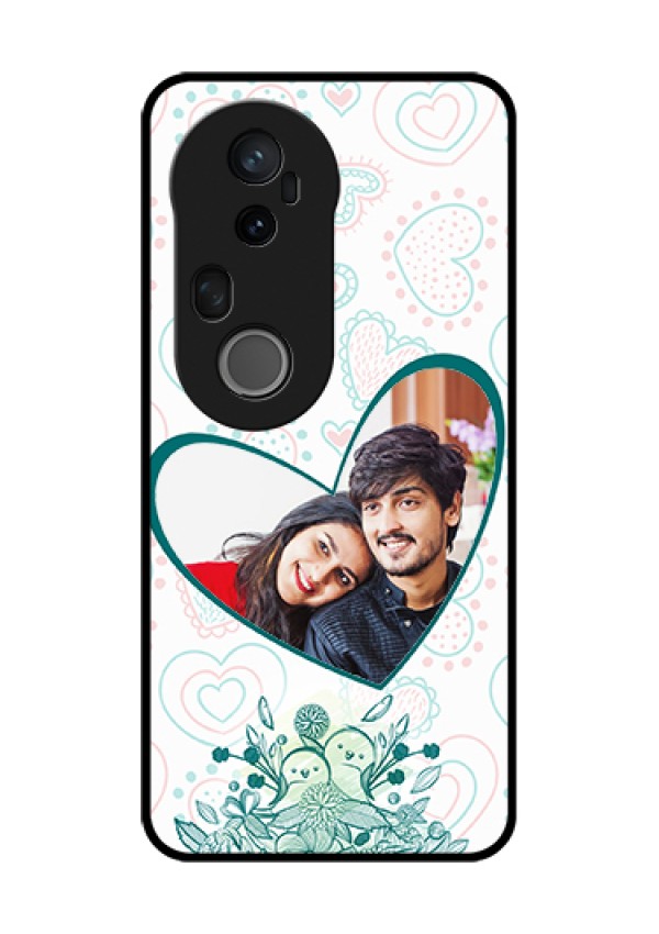 Vivo T4 Ultra 5G Custom Glass Phone Case - Premium Couple Design