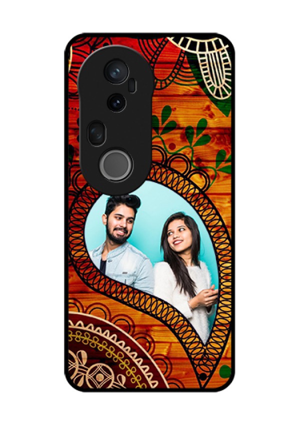 Vivo T4 Ultra 5G Custom Glass Phone Case - Abstract Colorful Design