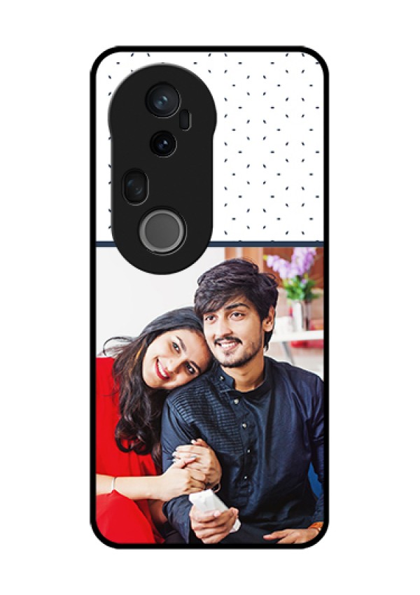 Vivo T4 Ultra 5G Custom Glass Phone Case - Premium Dot Design