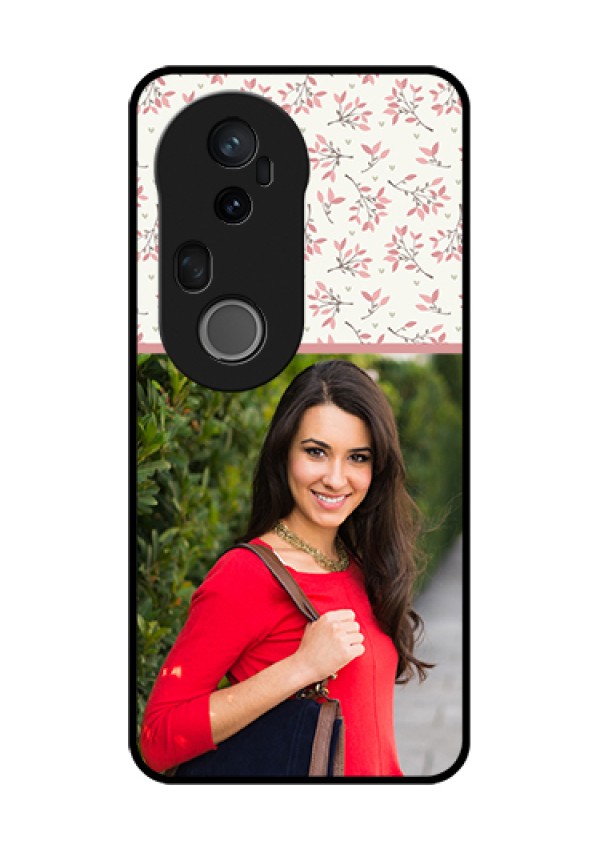 Vivo T4 Ultra 5G Custom Glass Phone Case - Stunning Floral Design