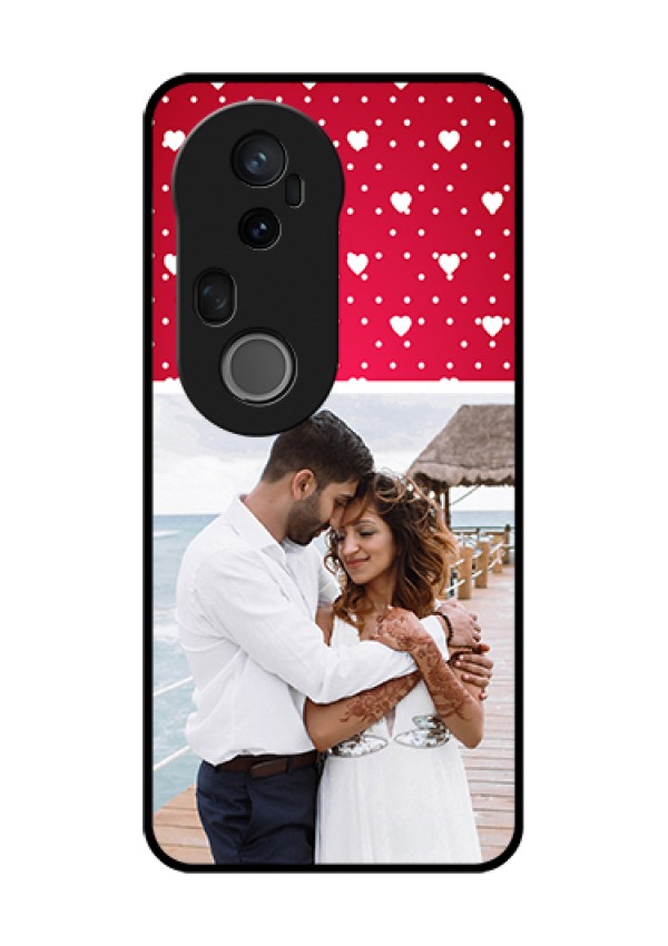 Vivo T4 Ultra 5G Custom Glass Phone Case - Hearts Mobile Case Design