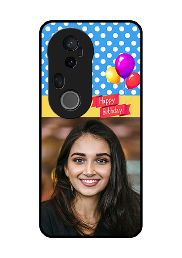 Vivo T4 Ultra 5G Custom Glass Phone Case - Happy Birthday Design