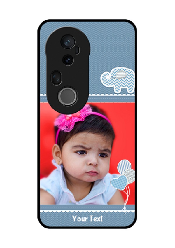 Vivo T4 Ultra 5G Custom Glass Phone Case - With Kids Pattern Design