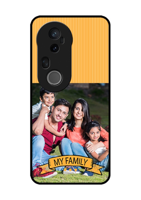 Vivo T4 Ultra 5G Custom Glass Phone Case - My Family Design