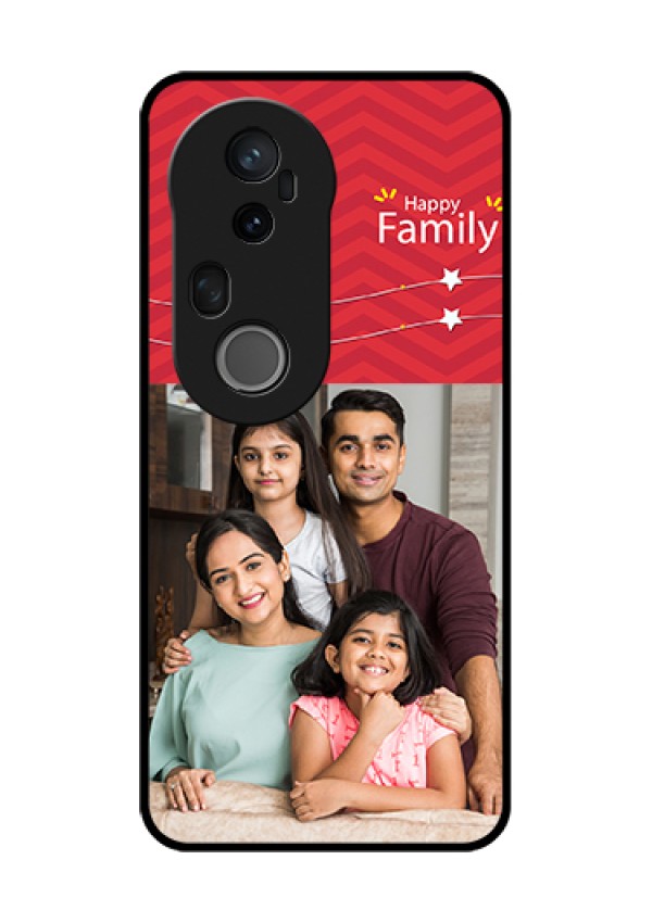 Vivo T4 Ultra 5G Custom Glass Phone Case - Happy Family Design