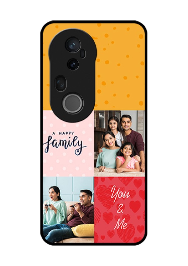 Vivo T4 Ultra 5G Custom Glass Phone Case - Images With Quotes Design