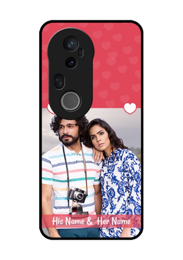 Vivo T4 Ultra 5G Custom Glass Phone Case - Simple Love Design