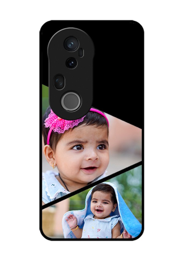 Vivo T4 Ultra 5G Custom Glass Phone Case - Semi Cut Design