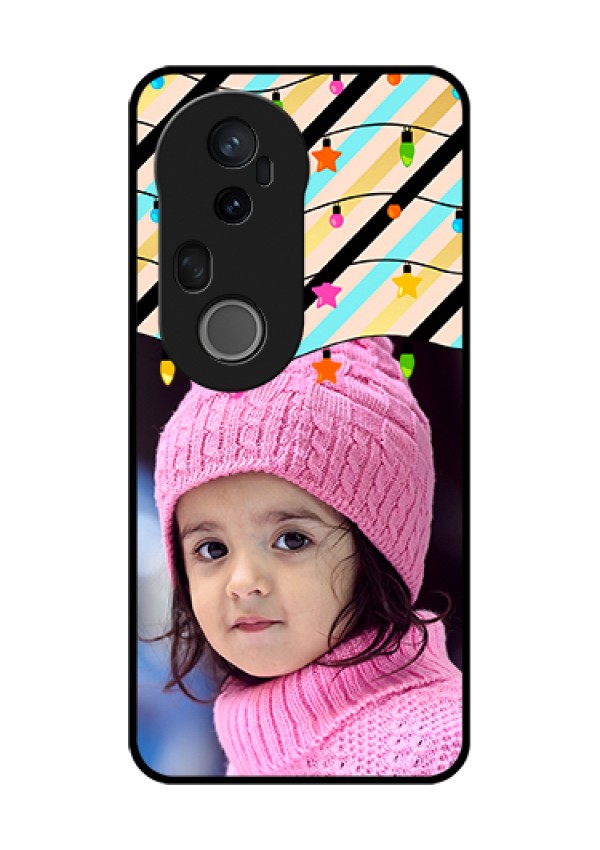 Vivo T4 Ultra 5G Custom Glass Phone Case - Lights Hanging Design