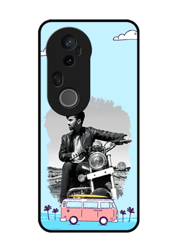 Vivo T4 Ultra 5G Custom Glass Phone Case - Travel & Adventure Design
