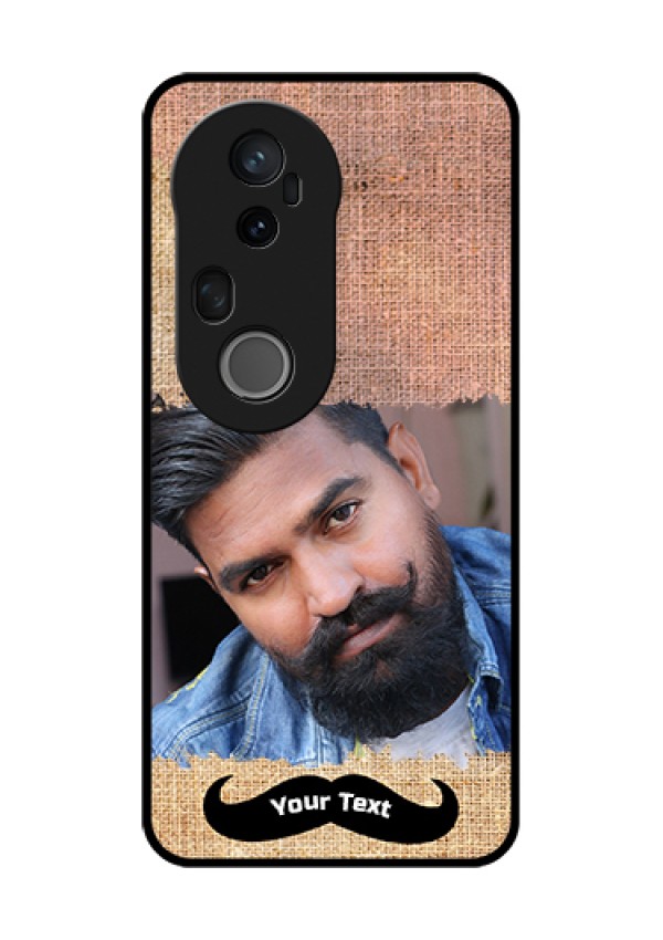 Vivo T4 Ultra 5G Custom Glass Phone Case - With Texture Design