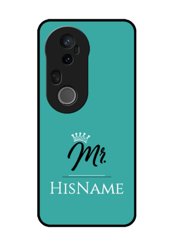 Vivo T4 Ultra 5G Custom Glass Phone Case - Mr With Name Design