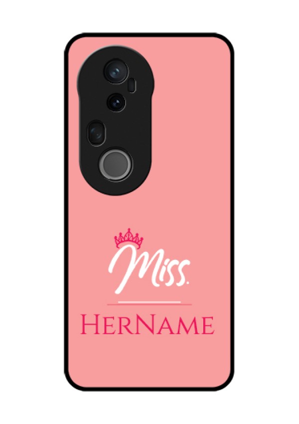 Vivo T4 Ultra 5G Custom Glass Phone Case - Mrs With Name Design