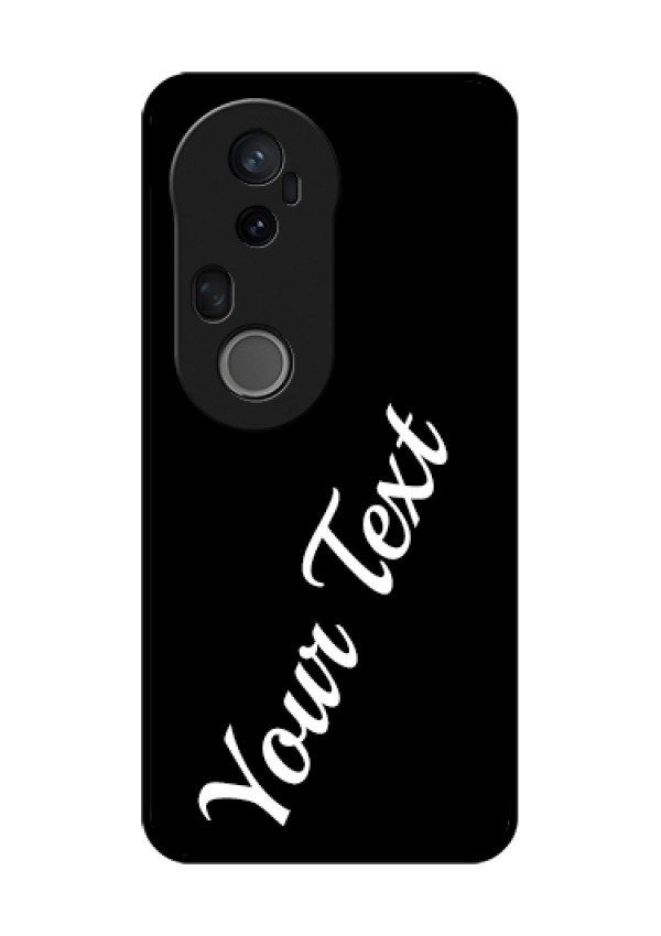 Vivo T4 Ultra 5G Custom Glass Phone Case - With Your Name Design