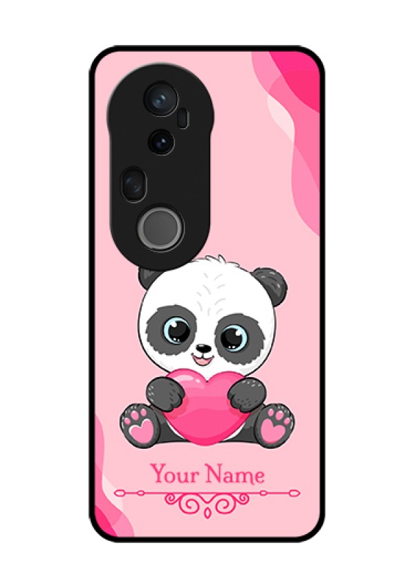 Vivo T4 Ultra 5G Custom Glass Phone Case - Cute Panda Design