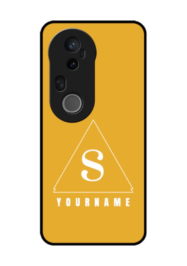 Vivo T4 Ultra 5G Custom Glass Phone Case - Simple Triangle Design